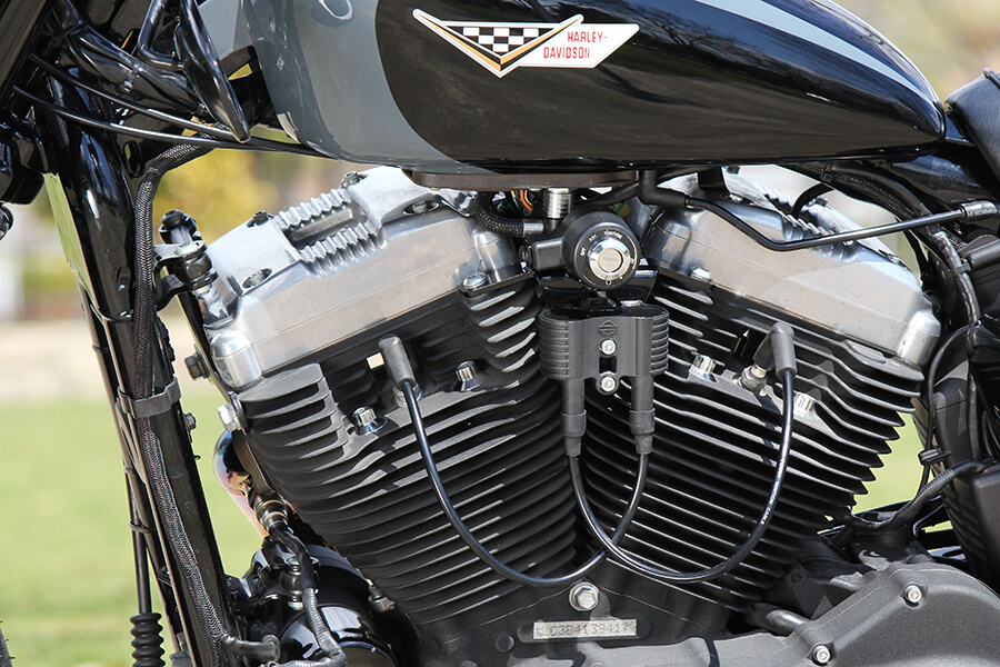 大阪モーターサイクルショー出展XL1200X GLEAMING WORKS