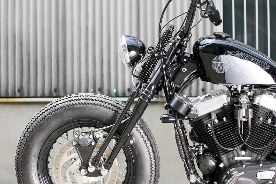 ラバーマウント スポーツスター対応 74スプリンガーフォーク 